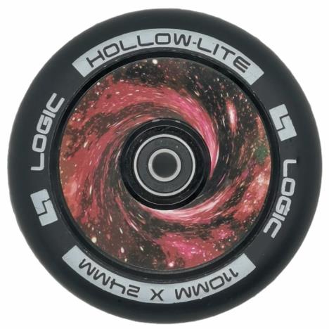 Logic 110mm Hollow Lite wheel Vortex Red - SOLD IN PAIRS £45.00